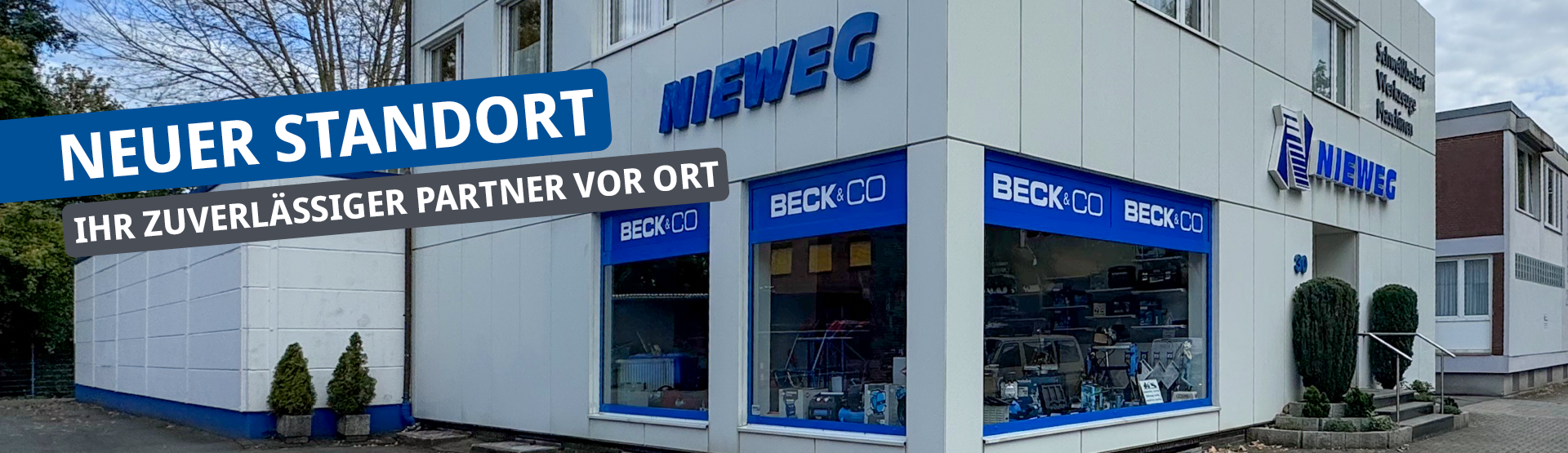 Nieweg ist jetzt Beck & Co. Industriebedarf